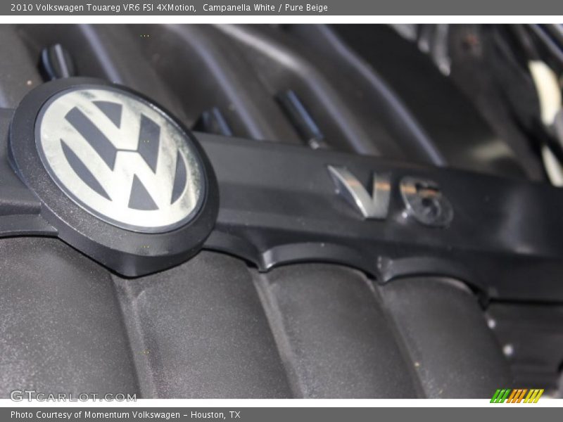Campanella White / Pure Beige 2010 Volkswagen Touareg VR6 FSI 4XMotion