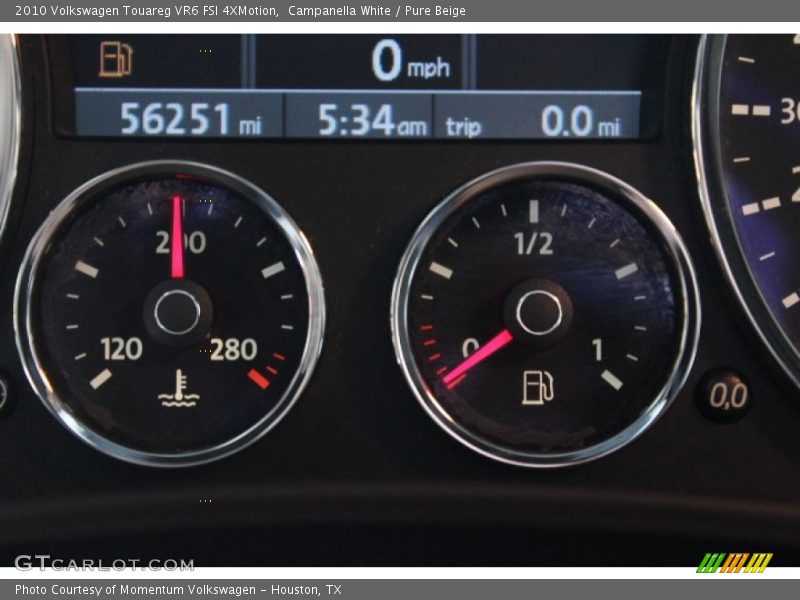 Campanella White / Pure Beige 2010 Volkswagen Touareg VR6 FSI 4XMotion