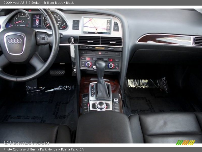 Brilliant Black / Black 2009 Audi A6 3.2 Sedan