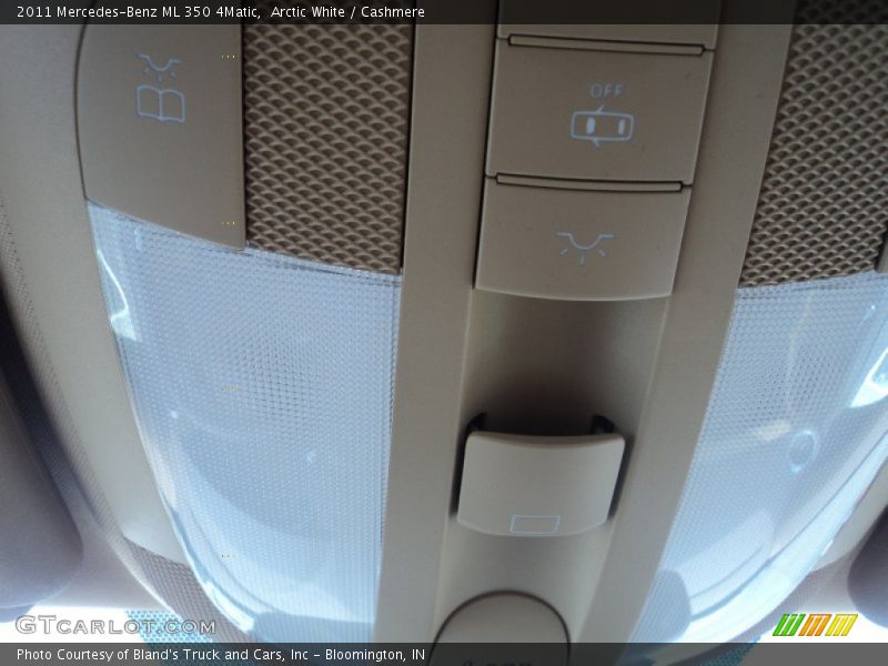 Arctic White / Cashmere 2011 Mercedes-Benz ML 350 4Matic