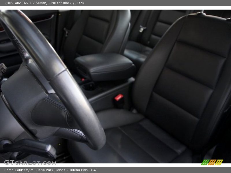 Brilliant Black / Black 2009 Audi A6 3.2 Sedan