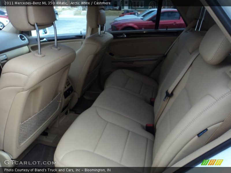 Arctic White / Cashmere 2011 Mercedes-Benz ML 350 4Matic