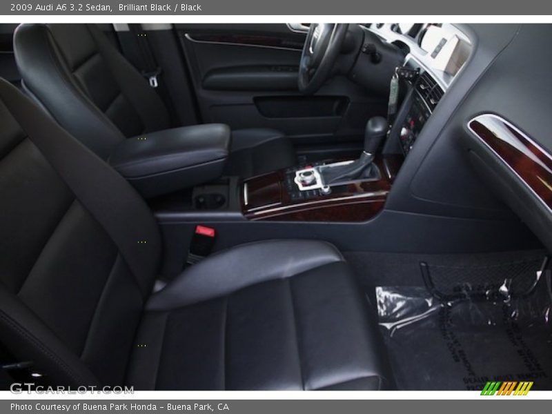 Brilliant Black / Black 2009 Audi A6 3.2 Sedan