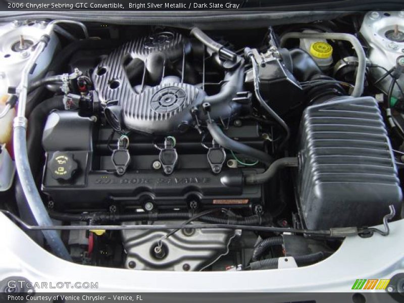 Bright Silver Metallic / Dark Slate Gray 2006 Chrysler Sebring GTC Convertible