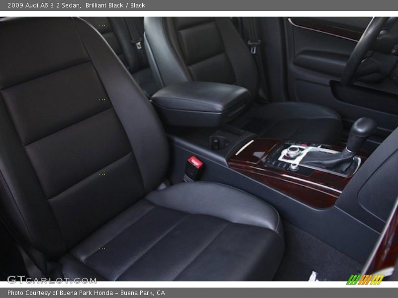 Brilliant Black / Black 2009 Audi A6 3.2 Sedan