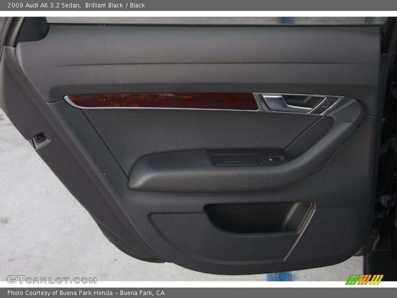 Brilliant Black / Black 2009 Audi A6 3.2 Sedan