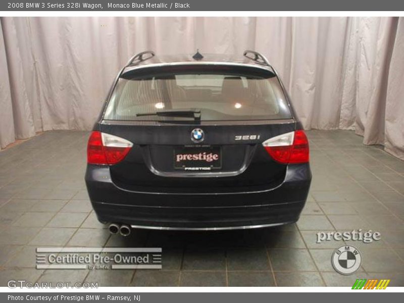 Monaco Blue Metallic / Black 2008 BMW 3 Series 328i Wagon