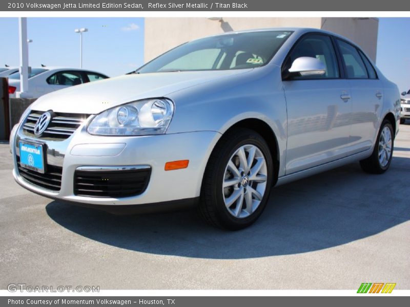 Reflex Silver Metallic / Titan Black 2010 Volkswagen Jetta Limited Edition Sedan