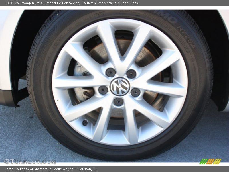 Reflex Silver Metallic / Titan Black 2010 Volkswagen Jetta Limited Edition Sedan