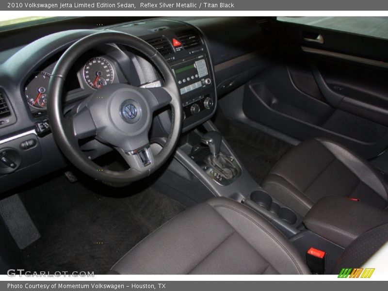 Reflex Silver Metallic / Titan Black 2010 Volkswagen Jetta Limited Edition Sedan