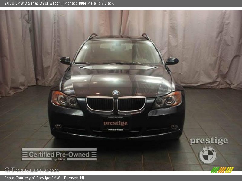 Monaco Blue Metallic / Black 2008 BMW 3 Series 328i Wagon