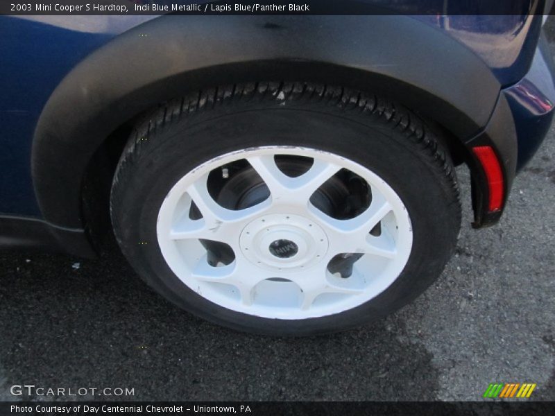 Indi Blue Metallic / Lapis Blue/Panther Black 2003 Mini Cooper S Hardtop