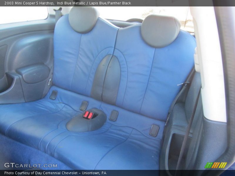 Indi Blue Metallic / Lapis Blue/Panther Black 2003 Mini Cooper S Hardtop