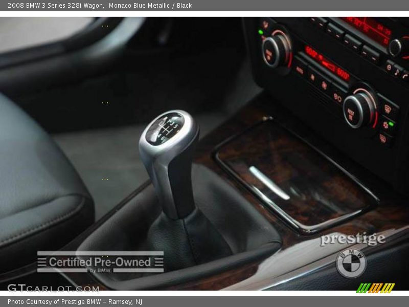 Monaco Blue Metallic / Black 2008 BMW 3 Series 328i Wagon