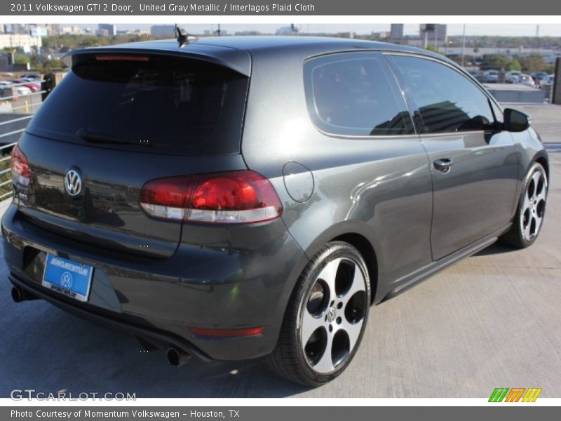 United Gray Metallic / Interlagos Plaid Cloth 2011 Volkswagen GTI 2 Door