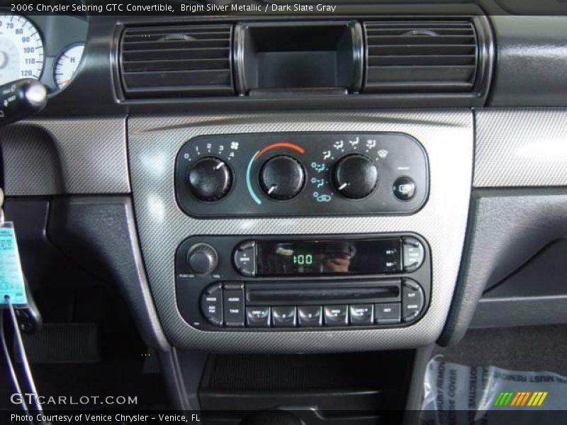 Bright Silver Metallic / Dark Slate Gray 2006 Chrysler Sebring GTC Convertible