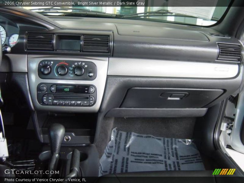 Bright Silver Metallic / Dark Slate Gray 2006 Chrysler Sebring GTC Convertible