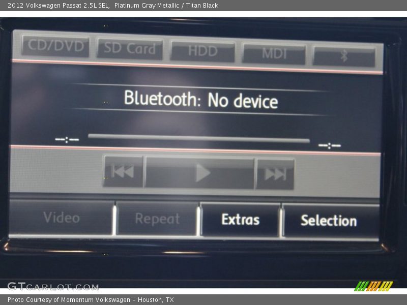 Platinum Gray Metallic / Titan Black 2012 Volkswagen Passat 2.5L SEL