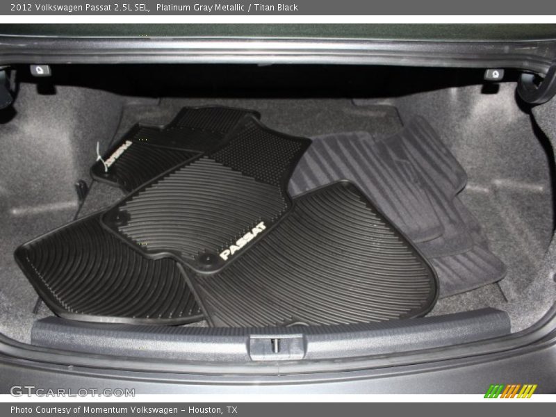 Platinum Gray Metallic / Titan Black 2012 Volkswagen Passat 2.5L SEL
