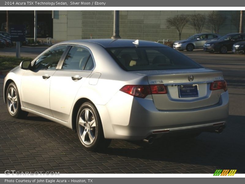 Silver Moon / Ebony 2014 Acura TSX Technology Sedan