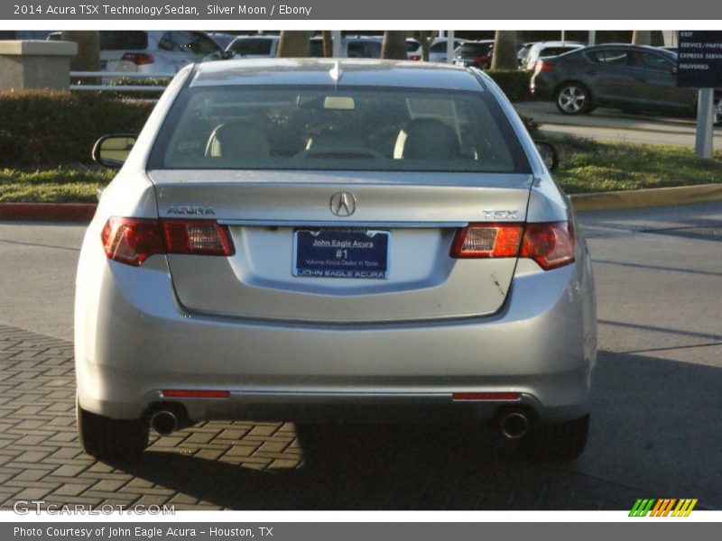 Silver Moon / Ebony 2014 Acura TSX Technology Sedan