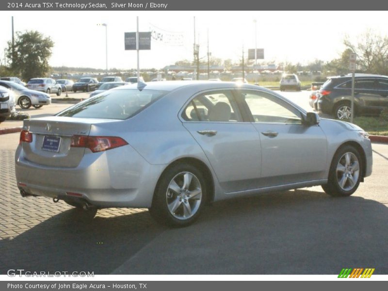 Silver Moon / Ebony 2014 Acura TSX Technology Sedan