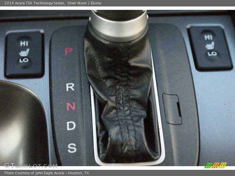 Silver Moon / Ebony 2014 Acura TSX Technology Sedan