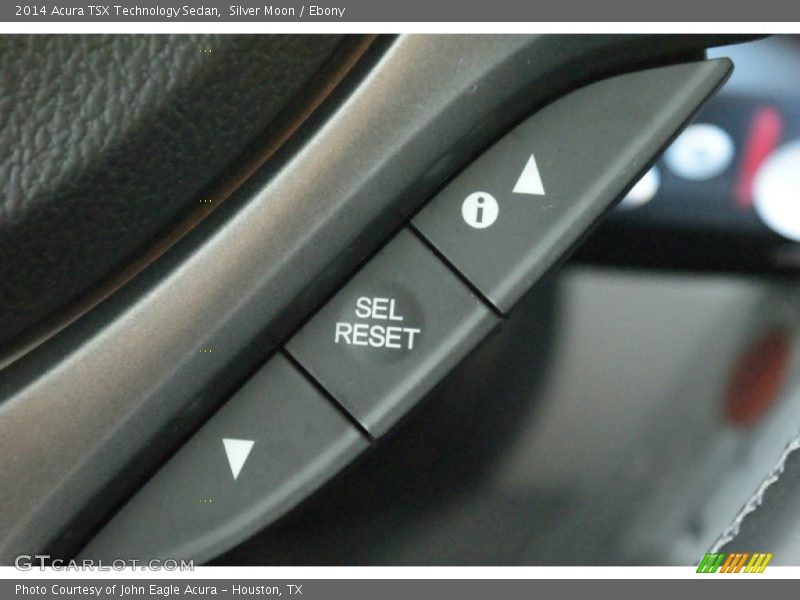 Silver Moon / Ebony 2014 Acura TSX Technology Sedan