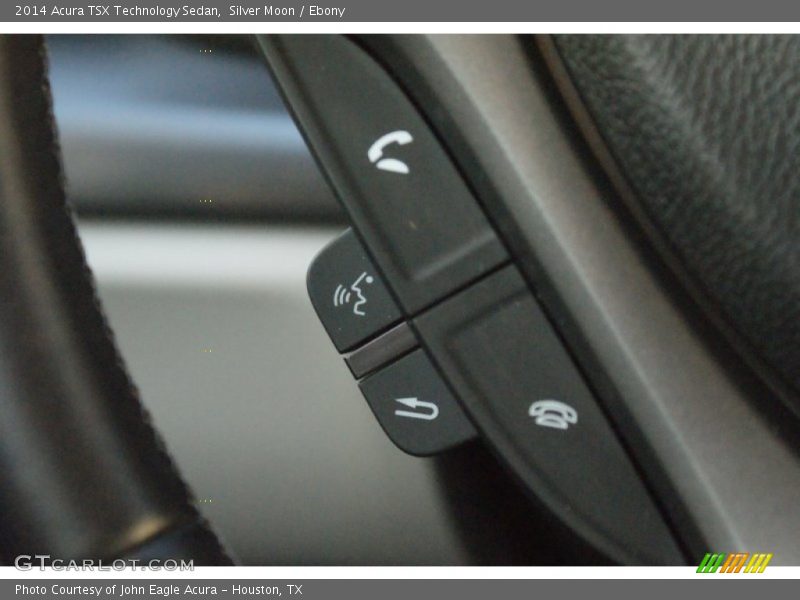 Silver Moon / Ebony 2014 Acura TSX Technology Sedan