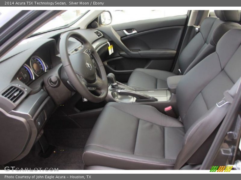 Silver Moon / Ebony 2014 Acura TSX Technology Sedan