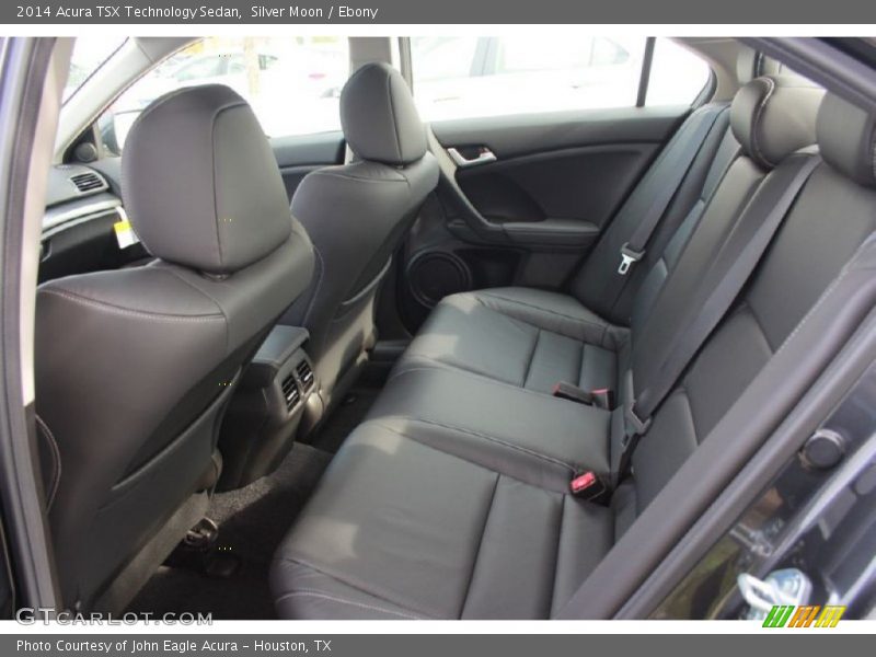 Silver Moon / Ebony 2014 Acura TSX Technology Sedan