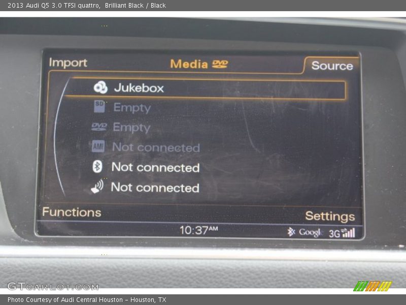 Brilliant Black / Black 2013 Audi Q5 3.0 TFSI quattro