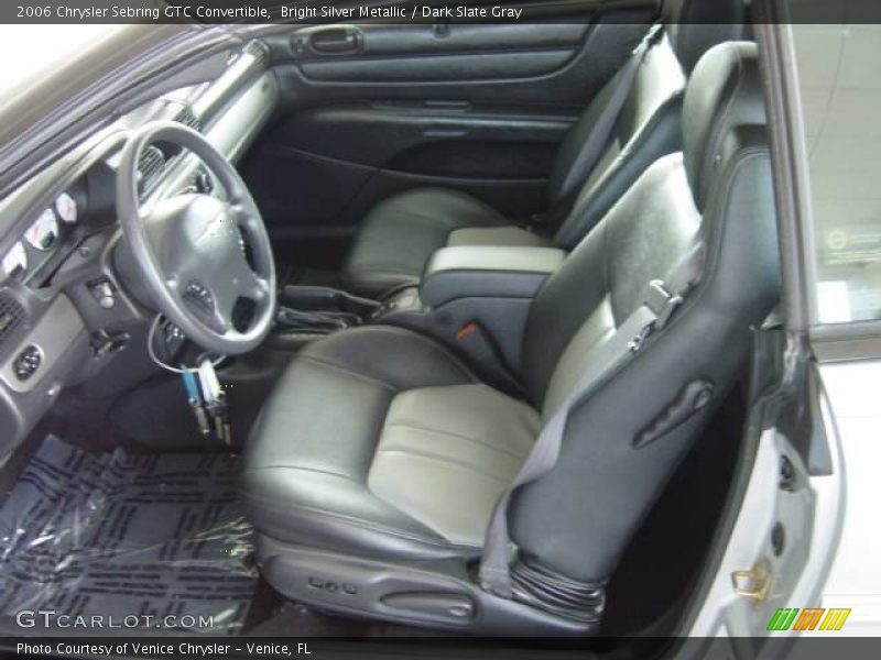 Bright Silver Metallic / Dark Slate Gray 2006 Chrysler Sebring GTC Convertible
