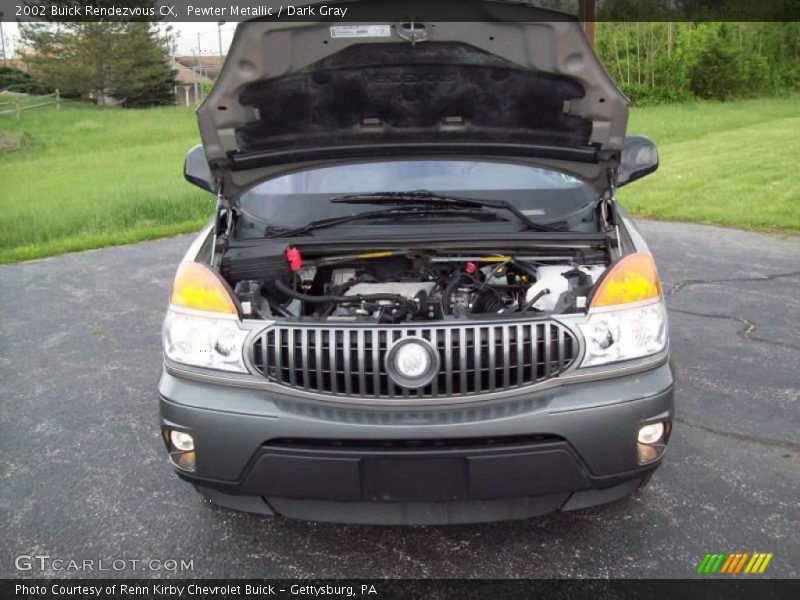 Pewter Metallic / Dark Gray 2002 Buick Rendezvous CX