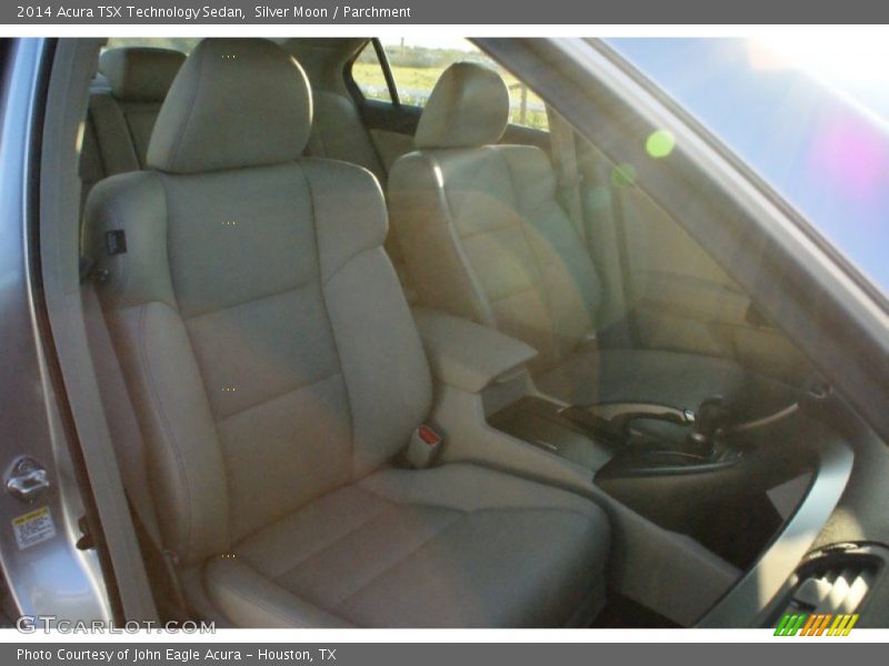Silver Moon / Parchment 2014 Acura TSX Technology Sedan