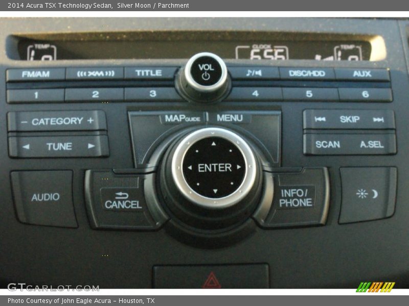 Silver Moon / Parchment 2014 Acura TSX Technology Sedan