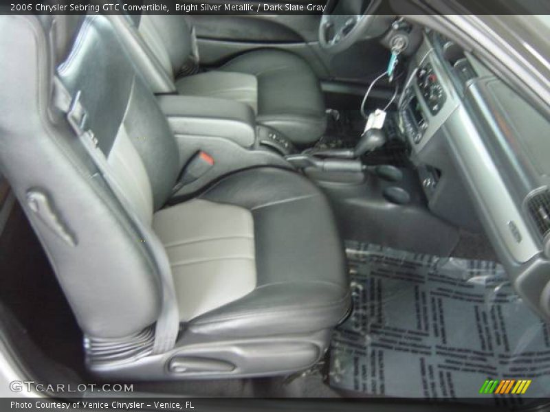 Bright Silver Metallic / Dark Slate Gray 2006 Chrysler Sebring GTC Convertible