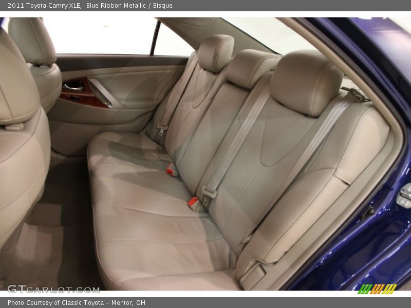 Blue Ribbon Metallic / Bisque 2011 Toyota Camry XLE