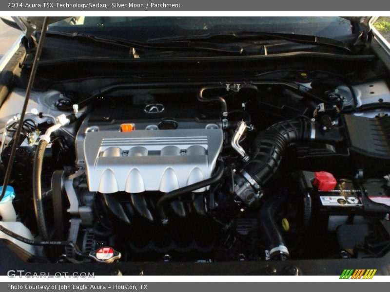 Silver Moon / Parchment 2014 Acura TSX Technology Sedan