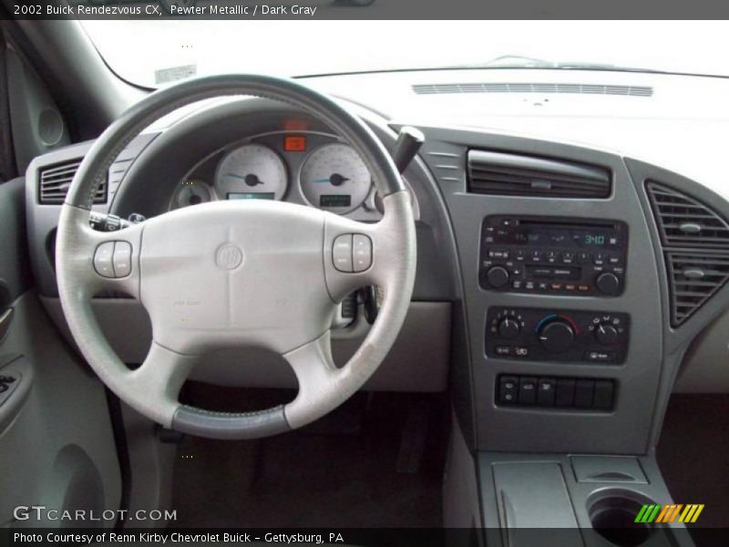 Pewter Metallic / Dark Gray 2002 Buick Rendezvous CX