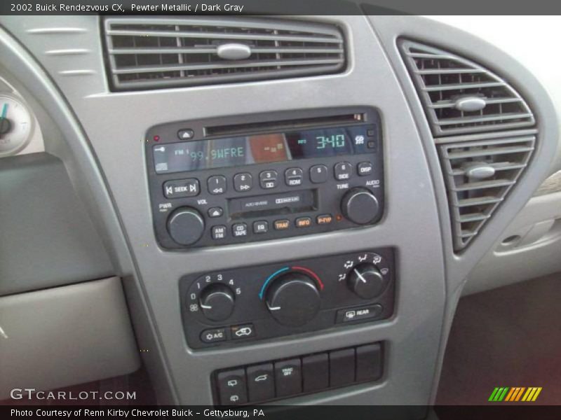 Pewter Metallic / Dark Gray 2002 Buick Rendezvous CX