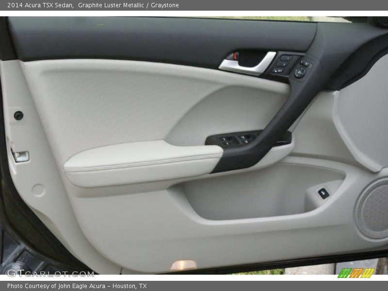 Graphite Luster Metallic / Graystone 2014 Acura TSX Sedan