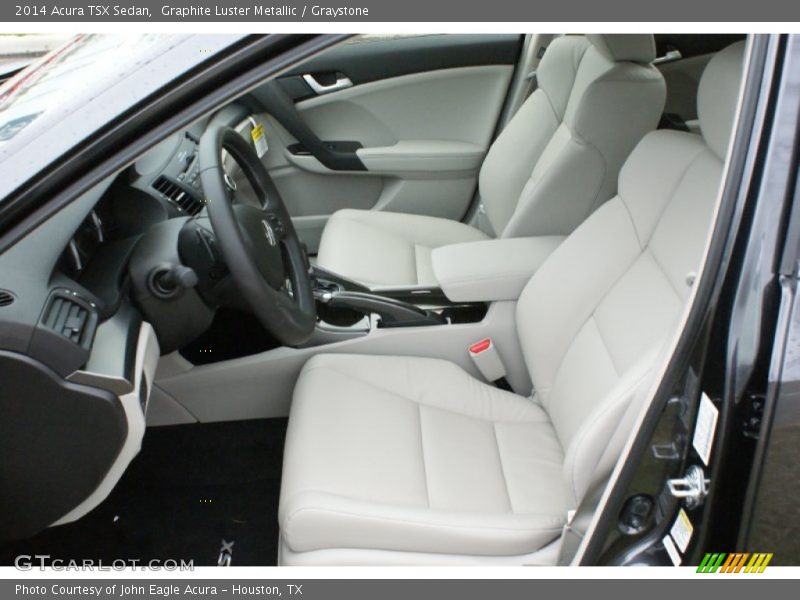 Graphite Luster Metallic / Graystone 2014 Acura TSX Sedan