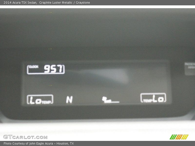 Graphite Luster Metallic / Graystone 2014 Acura TSX Sedan