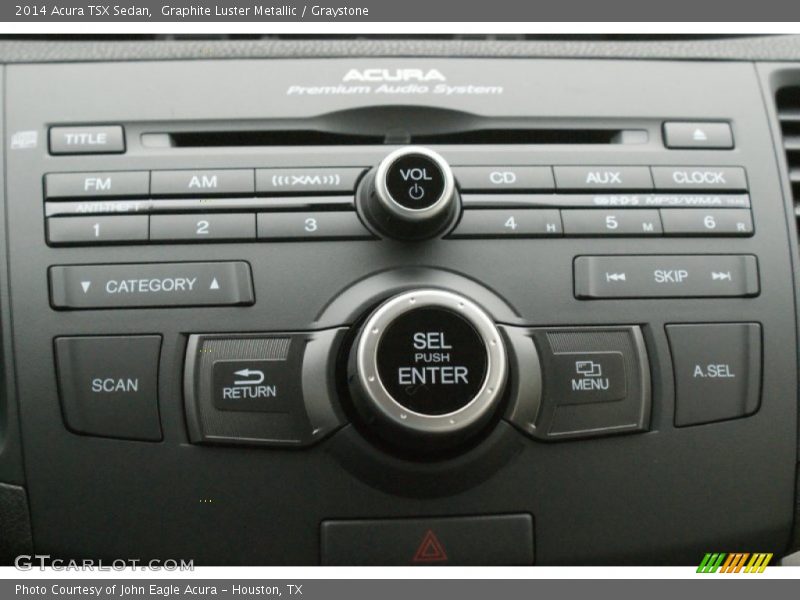Graphite Luster Metallic / Graystone 2014 Acura TSX Sedan