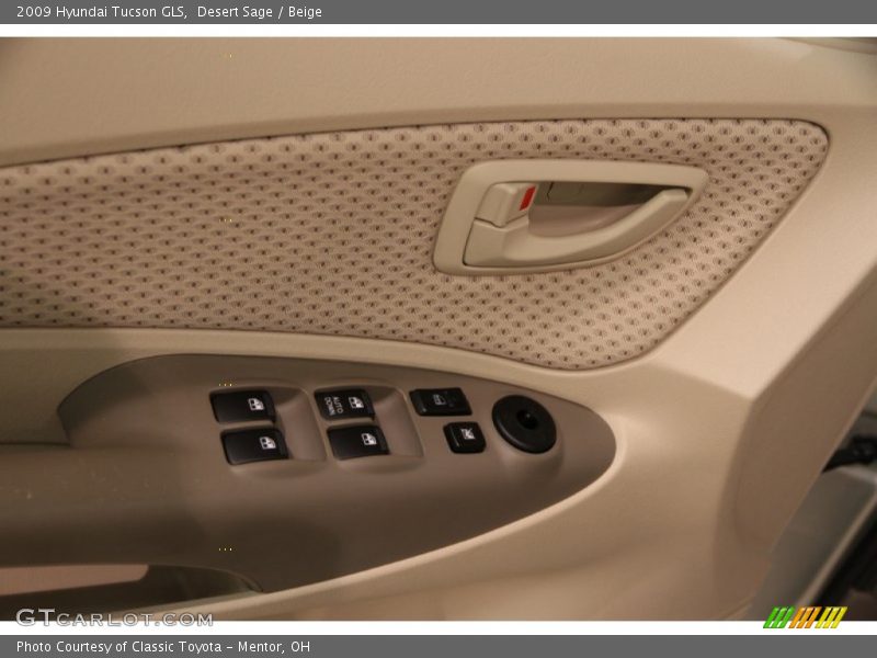 Desert Sage / Beige 2009 Hyundai Tucson GLS