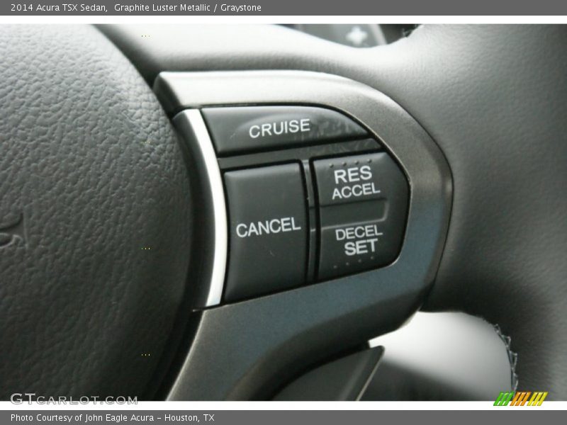Graphite Luster Metallic / Graystone 2014 Acura TSX Sedan
