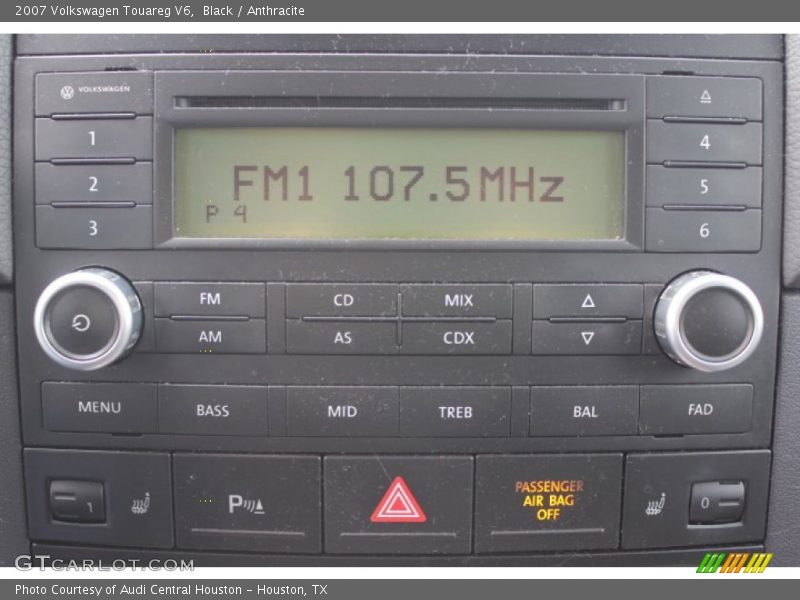 Black / Anthracite 2007 Volkswagen Touareg V6