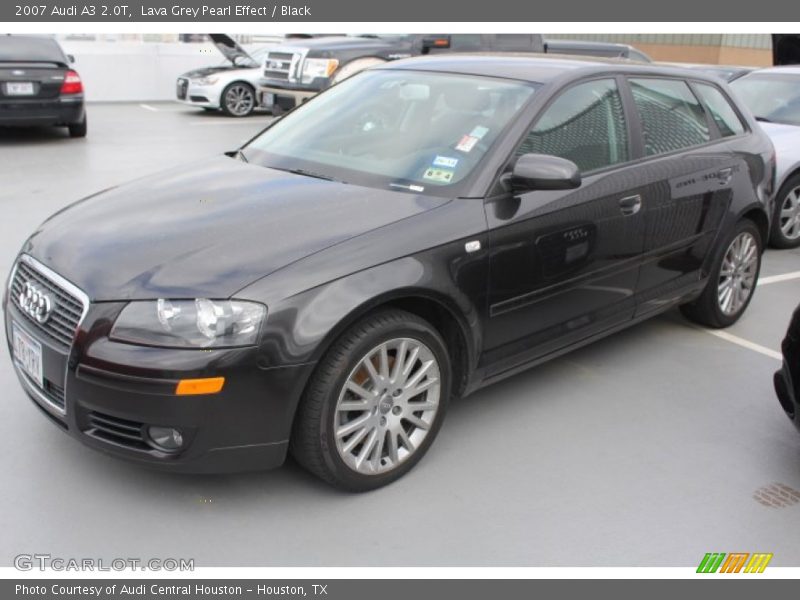 Lava Grey Pearl Effect / Black 2007 Audi A3 2.0T