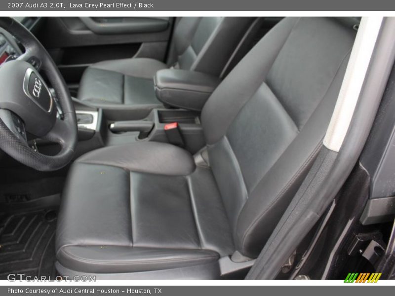Lava Grey Pearl Effect / Black 2007 Audi A3 2.0T